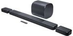JBL Bar 1300 Mk.2 11.1.4-Kanal Surround Soundbar mit kabellosem Subwoofer schwarz