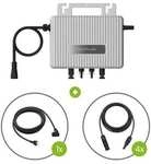 EcoFlow Stream Micro Wechselrichter + 3m Solarkabel Verl&auml;ngerung + 5m Stromkabel (0%