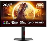 AOC Q27G4ZDR 26.5 Zoll QHD QD-OLED Gaming Monitor 16:9 DP/HDMI 240 Hz