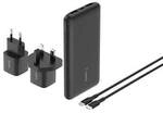 Belkin BOOSTERCHARGE Powerbank Set 10.000mAh schwarz