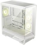 MSI MAG PANO 130R PZ Midi Tower Gaming Geh&auml;use, Seitenfenster, Wei&szlig;