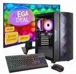 Hyrican GAMEMAX MegaDeal Diamond BK SET2697 7795 Ryzen 5 5500 16GB 1TB SSD RTX...