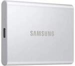 Samsung Portable SSD T7 Resurrected 1 TB USB-C 3.1 (10Gb/​s) Silber externe