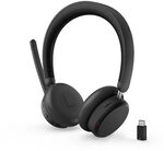 Lenovo Dual-Mode Bluetooth-Headset 6550 Schwarz, kabellos, USB-C Empf&auml;nger, ANC,