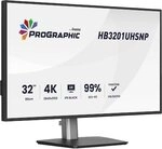 iiyama ProGraphic HB3201UHSNP-B1 80cm (31.5") UHD 4K Monitor
