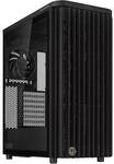 ASUS ProArt PA401 Wood Edition TG ATX Tower mit Holz Front Panel Black