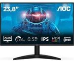 AOC Q24B36X 23.8 Zoll QHD IPS Gaming Monitor 144 Hz 16:9 DP/HDMI