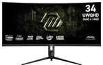 MSI MAG 342CQRFDE E20 34 Zoll UWQHD Rapid VA Curved Gaming Monitor 200 Hz 21:9