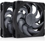 Noctua NF-A12x25 G2 PWM SX2-PP chromax.black 120 mm PWM Geh&auml;usel&uuml;fter 2er-Pack