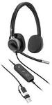 HP | Poly Mission 625 Stereo-Headset USB-C/A, kabelgebunden,