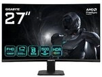 GIGABYTE GS27FCA 27 Zoll Full HD Curved Gaming Monitor 200Hz DP/HDMI