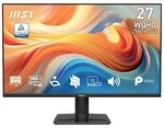 MSI PRO MP275QDE E14 27 Zoll QHD IPS Office Monitor 144Hz 16:9 DP/HDMI