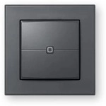 Homematic IP Wandtaster 2-fach HmIP-WRC2-A-2 schwarz