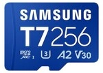 Samsung T7 microSDXC Speicherkarte 256GB (170 MB/s, Class 10, V30, U3)