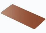 Satechi Vegan-Leather Premium Desk Mat Braun
