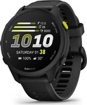Garmin Forerunner&reg; 70 Schwarz mit Schnellwechsel-Silikon-Armband 20 mm