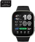 Amazfit Bip Max 50mm Smartwatch AMOLED GPS HYROX Silver