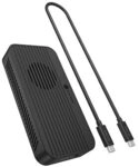 RaidSonic Icy Box IB-1980M-80G M.2 NVMe SSD Geh&auml;use TB5 schwarz