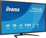 iiyama ProLite X4373UHSU-B2 108cm (43") 4K UHD VA LED 16:9 60 Hz Monitor