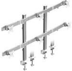 RAIDSONIC Diamond Stand 666 IB-MS666-T6, Monitorst&auml;nder f&uuml;r 6x 32" Monitore