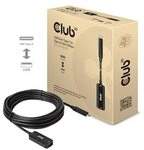 Club 3D USB Gen2 Typ-C zu Typ-A Kabel 10Gbps 5m Bu./St.