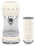 SMEG Kompakt-Bundle Siebtr&auml;germaschine 50s Style ECF00 + Milchaufsch&auml;umer MFF02