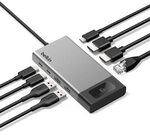 Belkin Connect 8-in-1 UCB-C Hub f&uuml;r zwei Bildschirme
