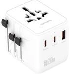 4smarts Weltreiseadapter Nomad 20W 2C+1A, wei&szlig;
