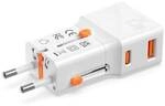4smarts Weltreiseadapter Nomad Pocket 25W, wei&szlig;