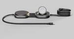 Zens Wireless Ladekabel Pro3 Qi2 + Watch schwarz