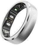 RingConn Smart Ring Gen3 f&uuml;r Frauen und M&auml;nner - geb&uuml;rstetes Silber Gr&ouml;&szlig;e 6