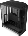 NZXT H6 2026 Mid-Tower Airflow Gaming Geh&auml;use Schwarz Glasfenster