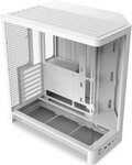 NZXT H6 2026 Mid-Tower Airflow Gaming Geh&auml;use Wei&szlig; Glasfenster