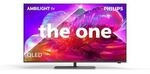 Philips The One 50PQS9001/12 127cm 50" 4K Ultra HD QLED Ambilight Smart TV Fernseher
