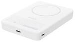 Belkin BoostCharge Slim Mag. Powerbank 10.000mAh Qi2 15W wei&szlig;