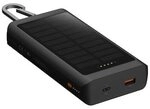 Xtorm Go2 Series Solar Powerbank & Taschenlampe 10.000 mAh 20W/ 1x USB-C/ 1x...