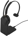 Jabra Evolve3 65 Mono UC Schwarz Kabelloses Bluetooth-Headset, USB-C Dongle und