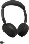 Jabra Evolve3 65 Flex MS Schwarz Kabelloses Bluetooth-Headset, USB-C Dongle, ANC,