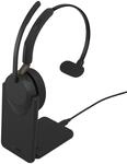 Jabra Evolve3 65 Mono UC Schwarz Kabelloses Bluetooth-Headset, USB-A Dongle und