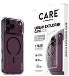 CARE by PanzerGlass Urban Explorer Case Transparent m. Schwarz MagSafe iPhone 17/18