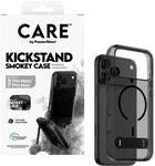 CARE by PanzerGlass Kickstand Case Smokey m. Schwarz MagSafe iPhone 17/18 Pro Max