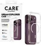 CARE by PanzerGlass Urban Explorer Case Transparent m. Wei&szlig; MagSafe iPhone 17/18 Pro