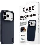 CARE by PanzerGlass Fusion Fabric Case Blau m. MagSafe iPhone 18/17 Pro