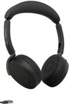 Jabra Evolve3 65 Flex UC Schwarz Kabelloses Bluetooth-Headset, USB-A Dongle und
