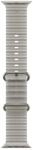 Apple 49mm Ocean Armband Halbtransparentes Grau - Titan Natur