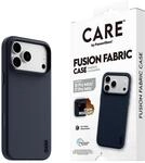 CARE by PanzerGlass Fusion Fabric Case Blau m. MagSafe iPhone 18/17 Pro Max
