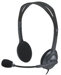 Logitech H111 Stereo Headset - 3,5-mm-Audiobuchse, Windows&reg;, macOS oder ChromeOS&trade;