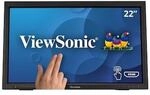 ViewSonic TD2223 22 Zoll Full HD TN LED 16:9 75 Hz Touch Monitor