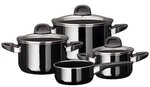 Silit Silargan&reg; Modesto Topf-Set 4-teilig Black