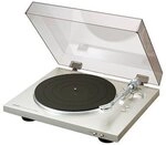 Denon DP-300F Vollautomatischer Plattenspieler, premium silber